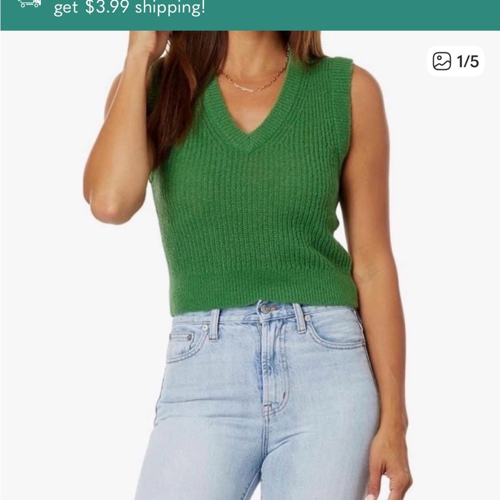 Madewell Knit Sleeveless Vest